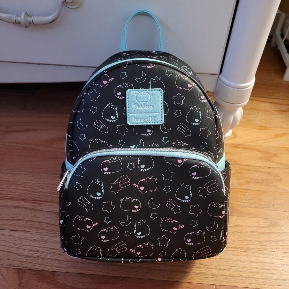 Loungefly Pusheen Neon Black